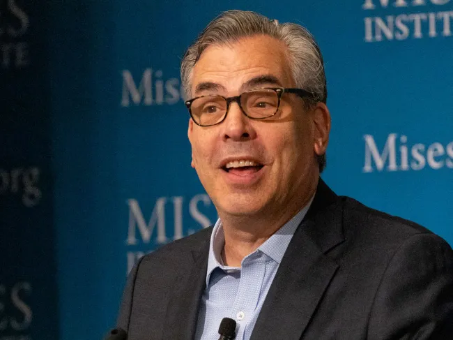 Peter Klein at the Human Action Conference, 2024